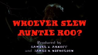 Whoever Slew Auntie Roo 1972 PG13  Horror Thriller    Trailer