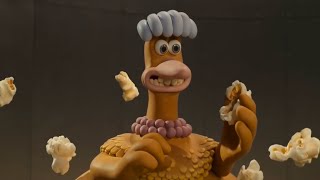 Chicken Run Dawn of the Nugget 2023  Popcorn Scene