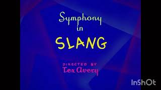 Symphony in Slang 1951 HD Intro  Outro