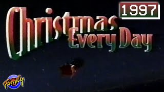 Christmas Every Day Erik von Detten  1997 The Family Channel Full Movie with Original Commercials