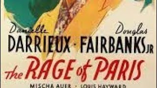 The Rage of Paris 1938  Classic Romantic Comedy