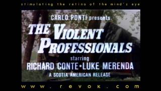 THE VIOLENT PROFESSIONALS 1973 Trailer for Sergio Martinos Eurocrime action with Luc Merenda