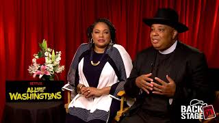 Netflixs ALL ABOUT THE WASHINGTONS   Justine Simmons  Joey Simmons Interview 2018