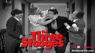 THE THREE STOOGES Brideless Groom 1947 HD 1080p  Moe Howard Larry Fine Shemp Howard