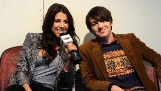 Nick Stars Drake Bell  Daniella Monet talk A Fairly Odd Christmas