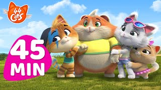 44 Cats  Friendship is always a pawesome thing  45 minutes of Full Episodes 