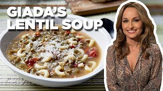 Giada De Laurentiis Makes Lentil Soup  Everyday Italian  Food Network