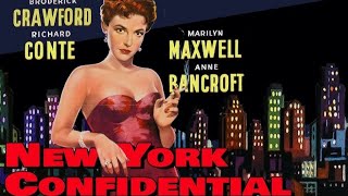 New York Confidential  HD Full Movie  Crime Drama FilmNoir Thriller    Broderick Crawford