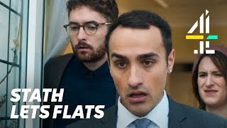 The Most Incompetent Lettings Agent EVER  Stath Lets Flats  Best of Series 1