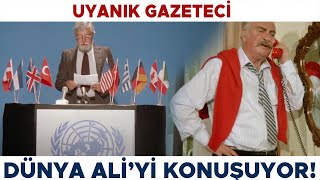 Uyank Gazeteci Trk Filmi  Tm Dnya Aliyi Konuuyor  Kemal Sunal Filmleri