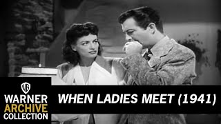 Original Theatrical Trailer  When Ladies Meet  Warner Archive