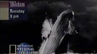 1998 WNET World Of National Geographic Secrets of the Titanic Promo