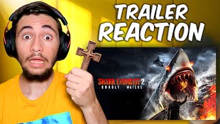 SHARK EXORCIST 2 UNHOLY WATERS 2024 Trailer Reaction  SATAN Sest Rincarn En REQUIN 