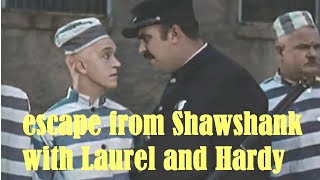 Laurel and Hardy The Second 100 Years 1927 colorized movie in 2k