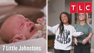 Anna and Emma Babysit Leighton  7 Little Johnstons  TLC