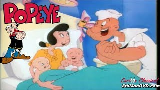 POPEYE THE SAILOR MAN Bride and Gloom 1954 Remastered HD 1080p  Jack Mercer Mae Questel