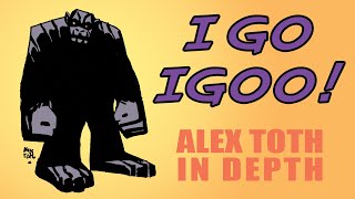 I Go Igoo  The Herculoids rock ape design  Alex Toth In Depth Episode 021