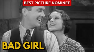 Bad Girl 1931 Review  Watching Every Best Picture Nominee