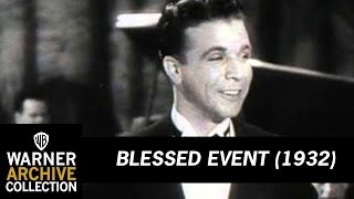 Original Theatrical Trailer  Blessed Event  Warner Archive