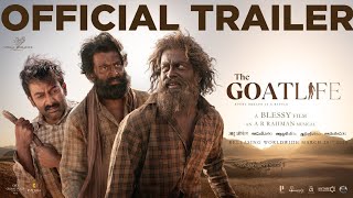 The Goat Life Hindi  Official Trailer  Prithviraj Sukumaran