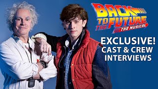 Back to the Future Broadway EXCLUSIVE CastCrew Interviews 1st Day Meeting Roger Bart Casey Likes