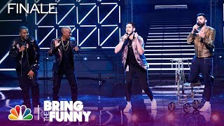 SNLs Chris Redd and Kenan Thompson with Handsome Naked  Bring The Funny Finale