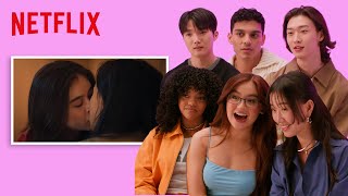 The XO Kitty Cast Reacts to the Most Dramatic Scenes of Season 2  Netflix