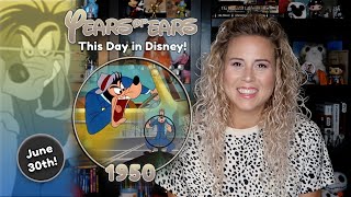 Disney History  JUNE 30th 1950 The Goofy short Motor Mania is Released  This Day in Disney