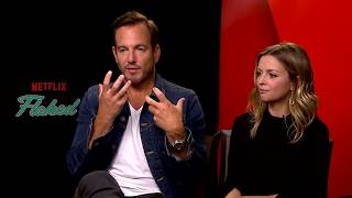 Backstage with Will Arnett  Ruth Kearney for Netflix Original FLAKED