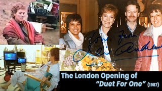 The London Opening of Julie Andrews Duet For One 1987