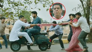 Tenali Ramakrishna BA BL Kannada Movie Scenes  Sundeep Kishan Hits Murali Sharma with Scooter