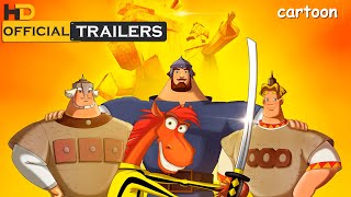 2020 Russian Cartoon Movie  Horse Julius and Big Horse Racing      Trailer