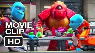 Escape from Planet Earth Movie CLIP  Food Fight 2013  Brendan Fraser Movie HD
