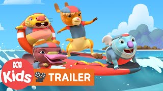 Kangaroo Beach OFFICIAL TRAILER  ABC Kids