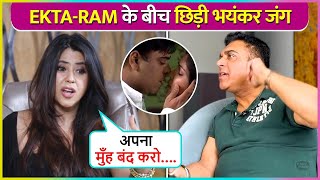 Ekta Kapoor Slams Ram Kapoor Calls Him Unprofessional Bade Achhe Lagte Hain Kiss Controversy