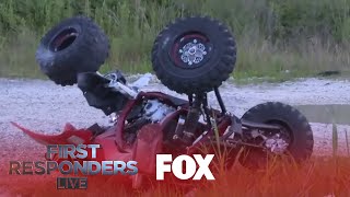 Out Of Control ATV Driver Gets Hit Badly  Season 1 Ep 1  FIRST RESPONDERS LIVE