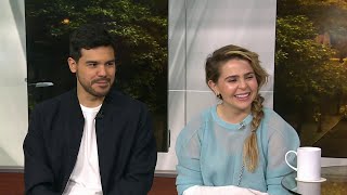 Carlos Valdes and Mae Whitman Sing Their Way Into Our Hearts  New York Live TV