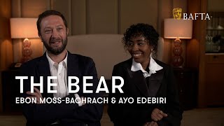 The Bears Ebon MossBachrach knows exactly how Ayo Edebiri used to cut her onions  BAFTA