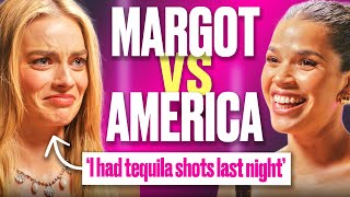 Margot Robbie  America Ferrera Argue Over The Best Hangover Cures  Agree to Disagree  LADbible