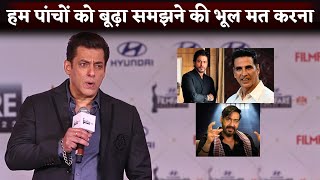 Salman Khan On competition from Young Actors SRK Ajay Akshay Aamir and I can give