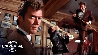 Coogans Bluff  The Legendary Poolhall Fight Clint Eastwood