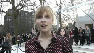 Clmence Posy Interview at the Burberry Show  Grazia UK