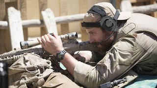 American Sniper 2014  Navy SEALs pinned down by enemy sniper fire