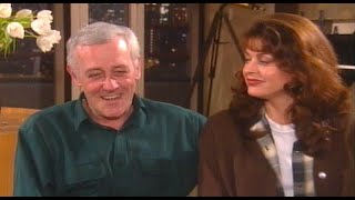 Rewind Frasier stars John Mahoney  Jane Leeves  1995 onset interview