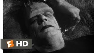 Dracula Wakes Frankenstein Scene 411 Abbott and Costello Meet Frankenstein Movie 1948  HD