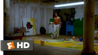Basquiat 612 Movie CLIP  Painting to Jazz 1996 HD