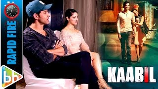 Hrithik Roshan  Yami Gautams Rapid Fire On Kaabil  Dhoom 4  Shahid Kapoor