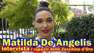 Matilda De Angelis intervista I ragazzi dello Zecchino dOro emozionante essere Mariele Ventre