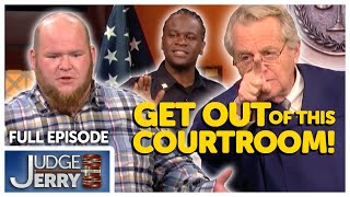 Couple Gets KICKED OUT of Courtroom for Threatening Everyone  FULL EPISODE  Judge Jerry Springer