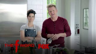 Jaimie Alexander Takes On Gordon Ramsay In The Kitchen  Season 1 Ep 5  THE F WORD